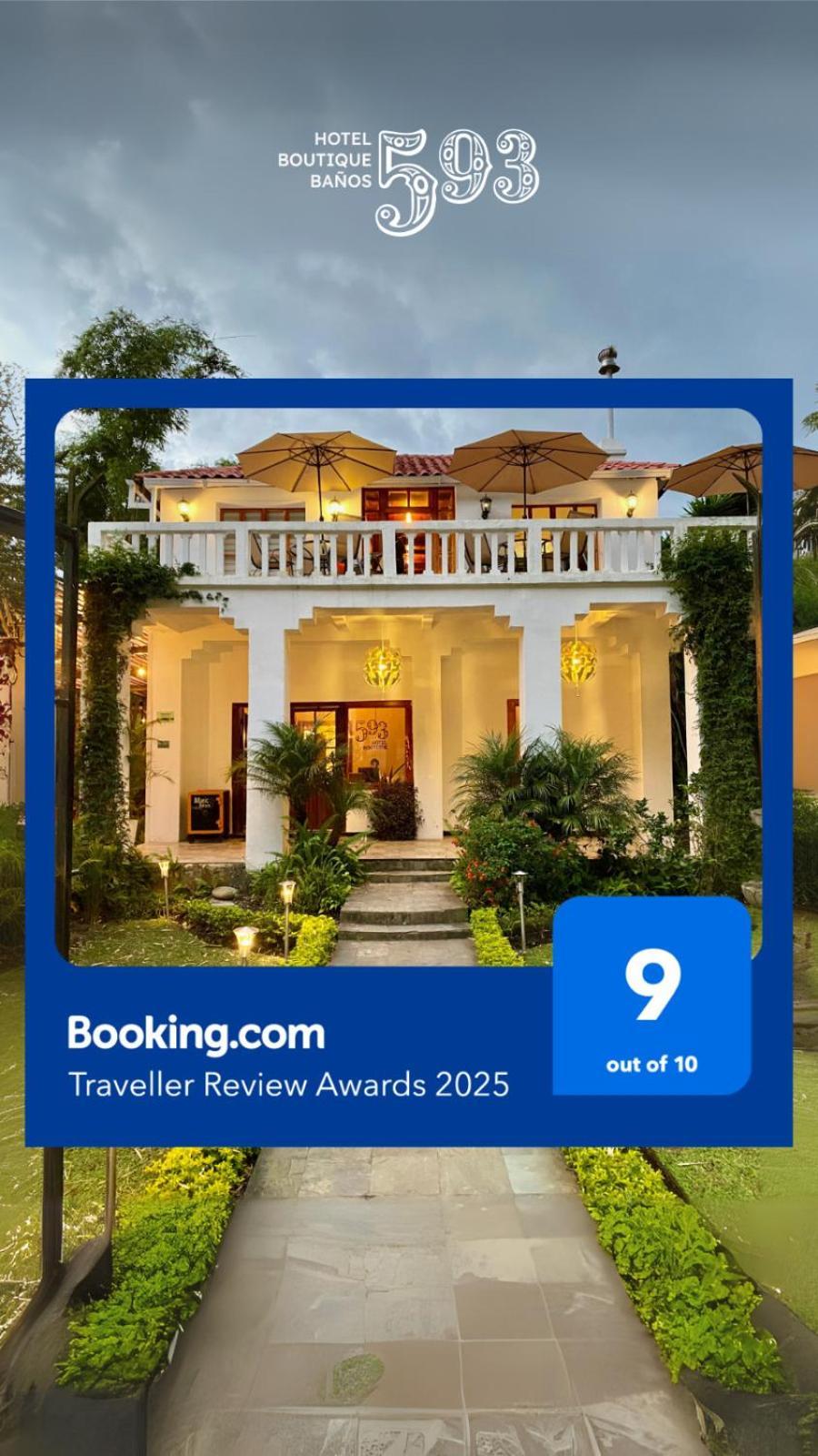593 Hotel Boutique Banos Εξωτερικό φωτογραφία
